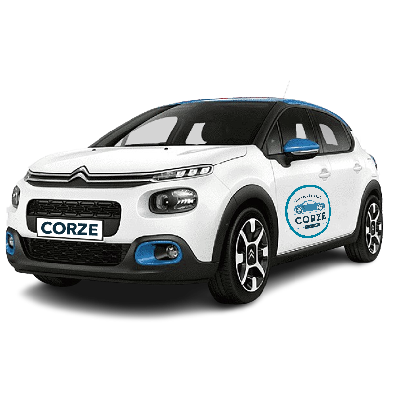 Voiture de l'auto-école